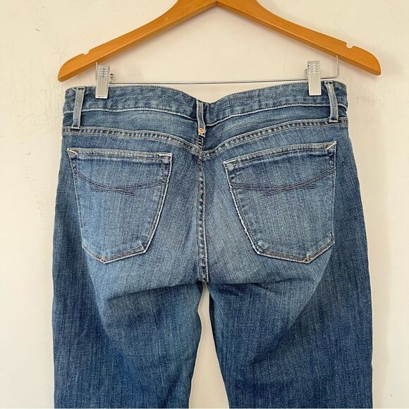 GAP Factory Long & Lean Dark Wash Straight Leg Denim Jeans - Picture 4 of 7